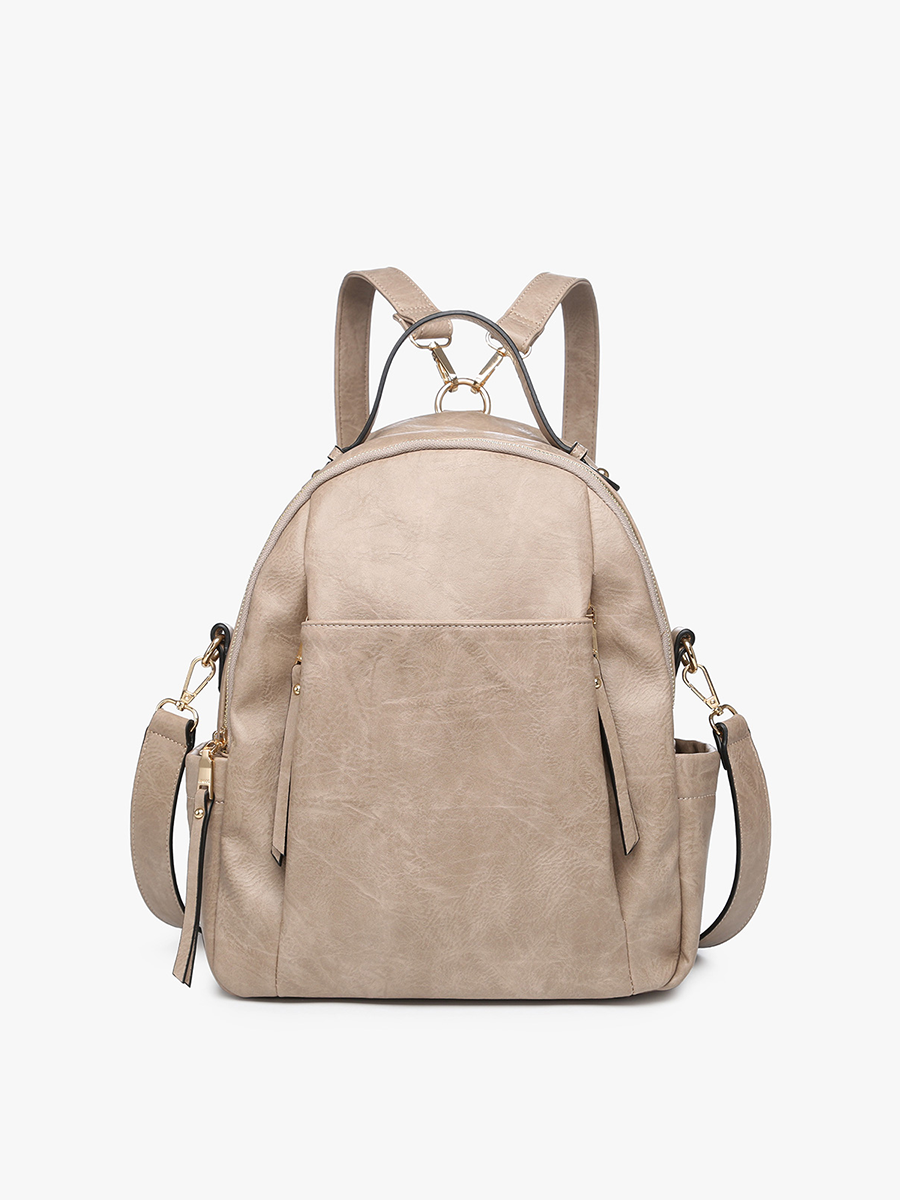 Jen & Co. - BP2280 Lillia Convertible Backpack w/ Long Strap