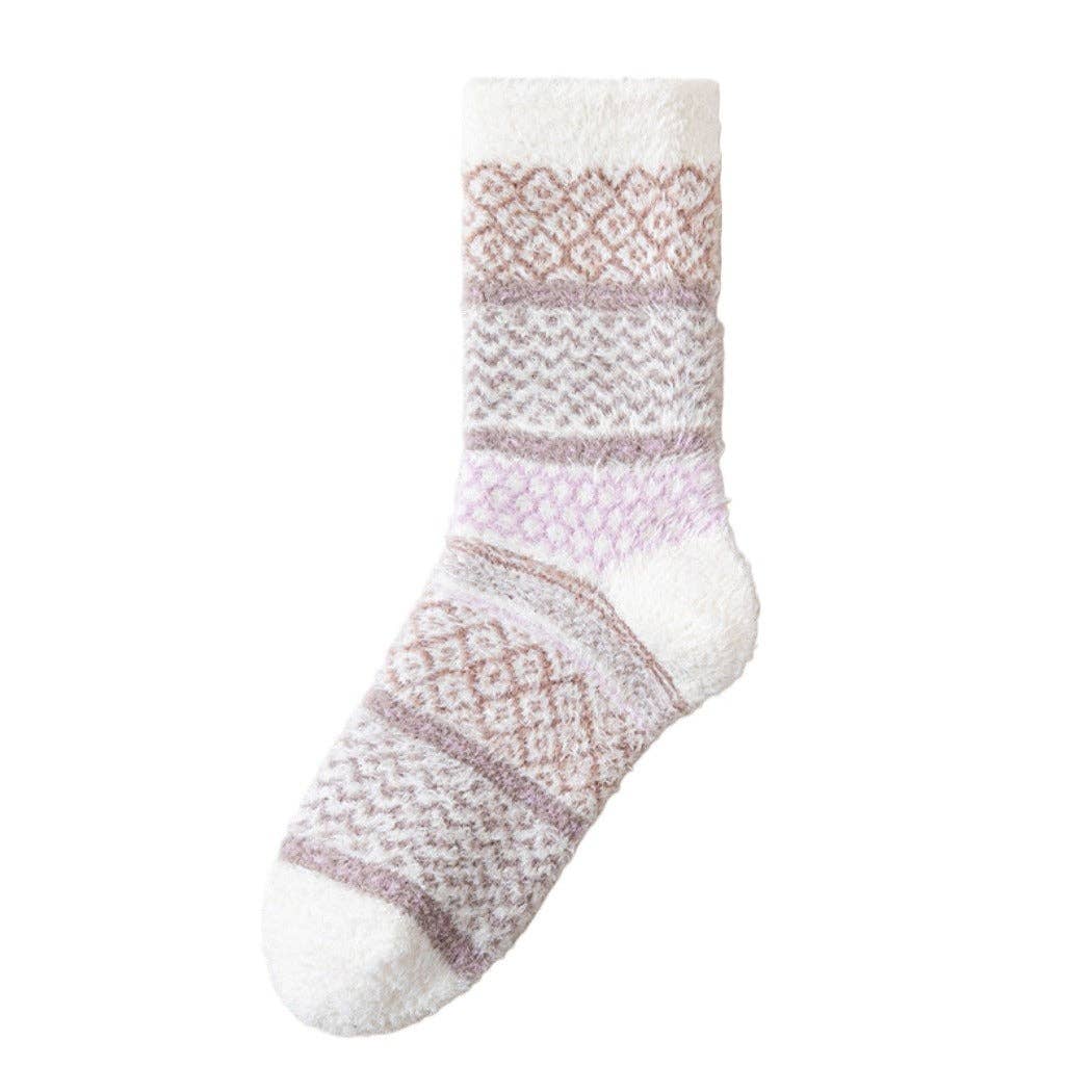 Funkyrel® Atzbranding Limited - Rufia - Cozy Fleece Thick Mid-Calf Socks