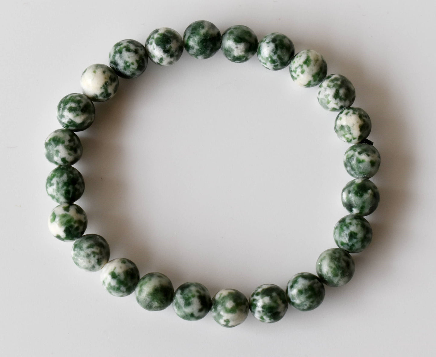 Soothing Crystals - Green Spot Jasper Bracelet (Passion and Creativity)
