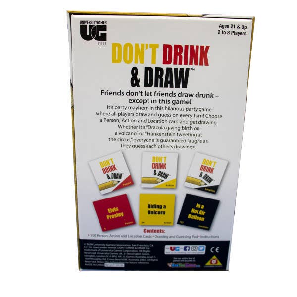 University Games - Don't Drink & Draw