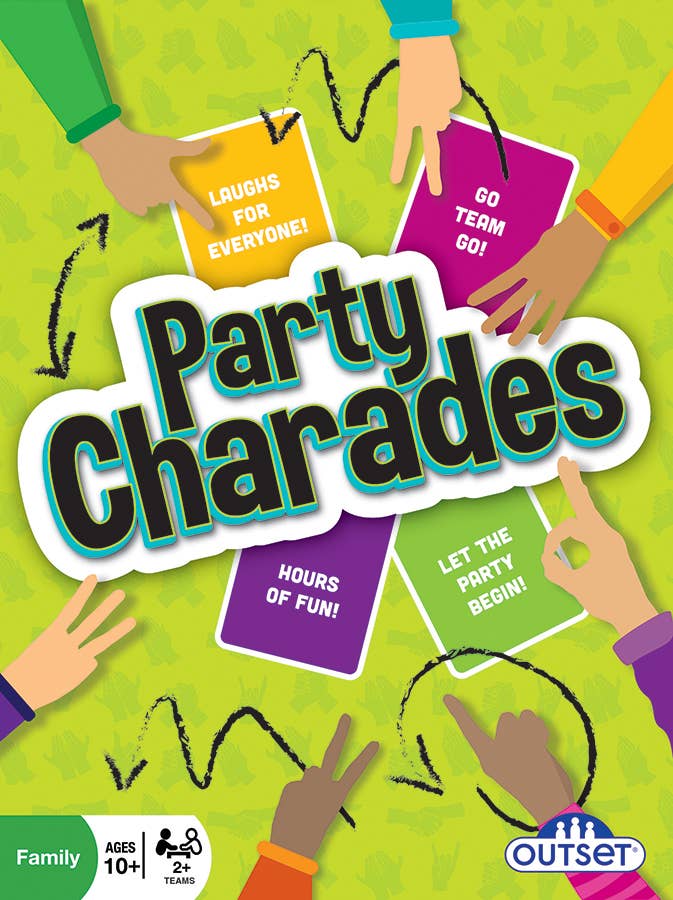 Outset Games and Cobble Hill Puzzles - Party Charades Game