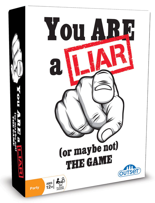 Outset Games and Cobble Hill Puzzles - You Are A Liar! - The Game of Tall Tales & Truth Tagging