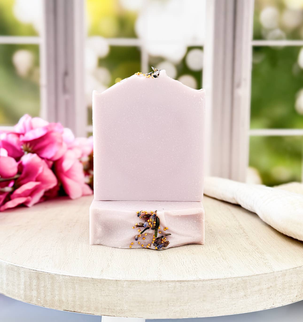 Spirit Glow Home & Body Essentials - Lavender and Sage - Handcrafted Artisan Soap Bar