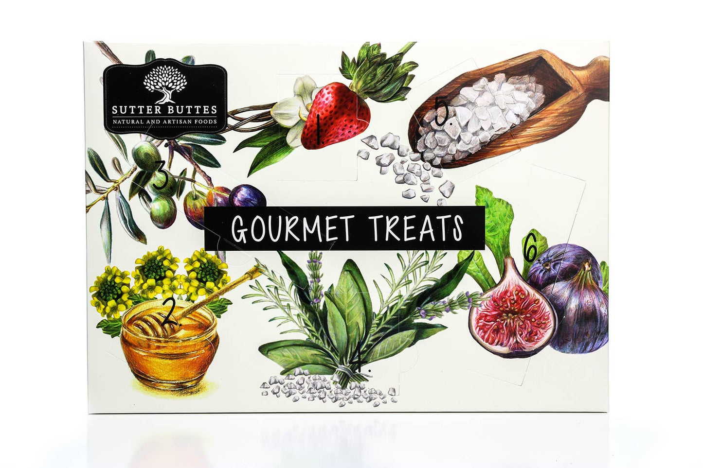 Sutter Buttes - 6 Days of Gourmet Treats Mini Advent Calendar – Gift Set