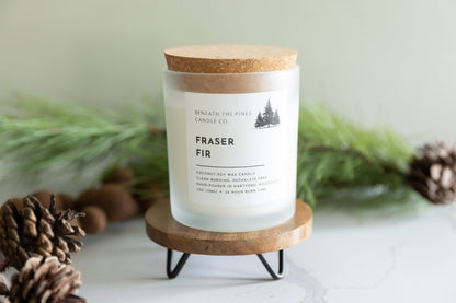Beneath The Pines Candle Co. - Fraser Fir - Coconut-Soy Candle