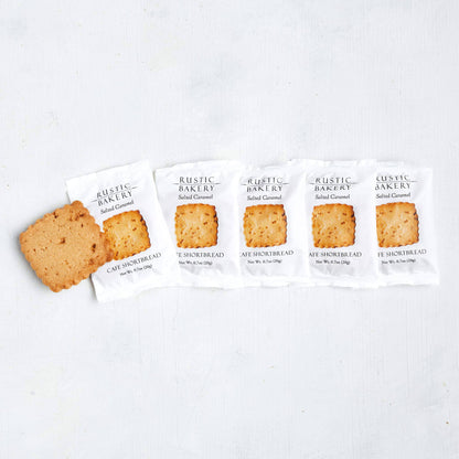 Rustic Bakery - Single Serve - Salted Caramel Shortbread Cookies