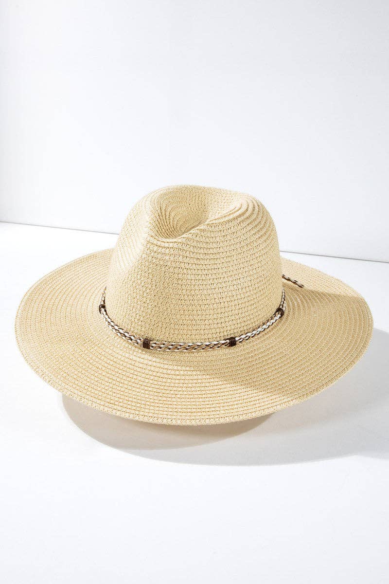 Urbanista - Braided Double Band Panama Hat