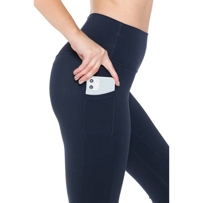 Leggings Depot - Premium Nylon Activewear Solid Leggings