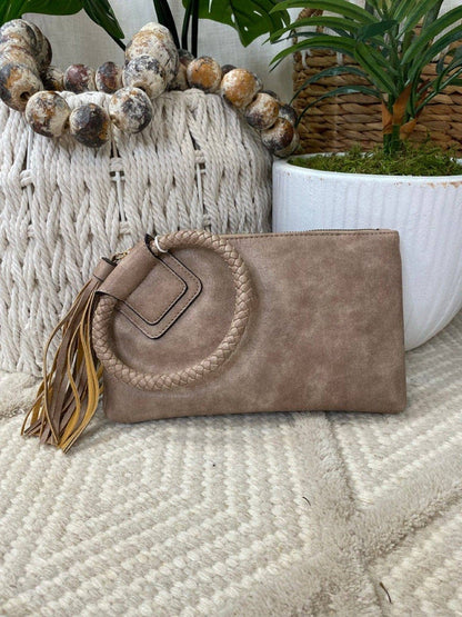 MiMi Wholesale - JYM0346 Soft Vegan Leather Wristlet/Clutch