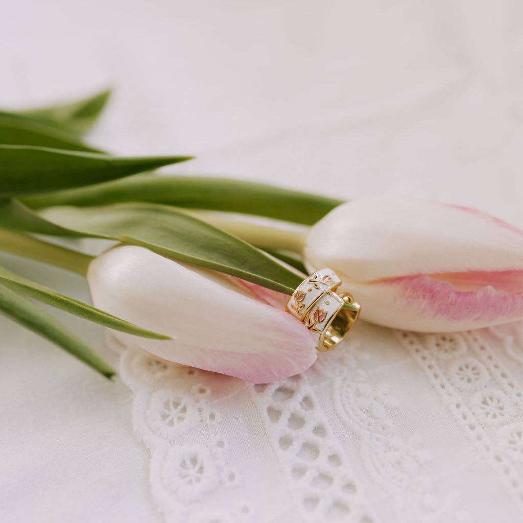 Mauve Jewelry Co. - Eloise Tea Cup Hoops