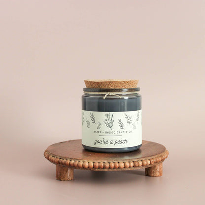 Aster + Indigo Candle Co. - You're a Peach | Summer Candle