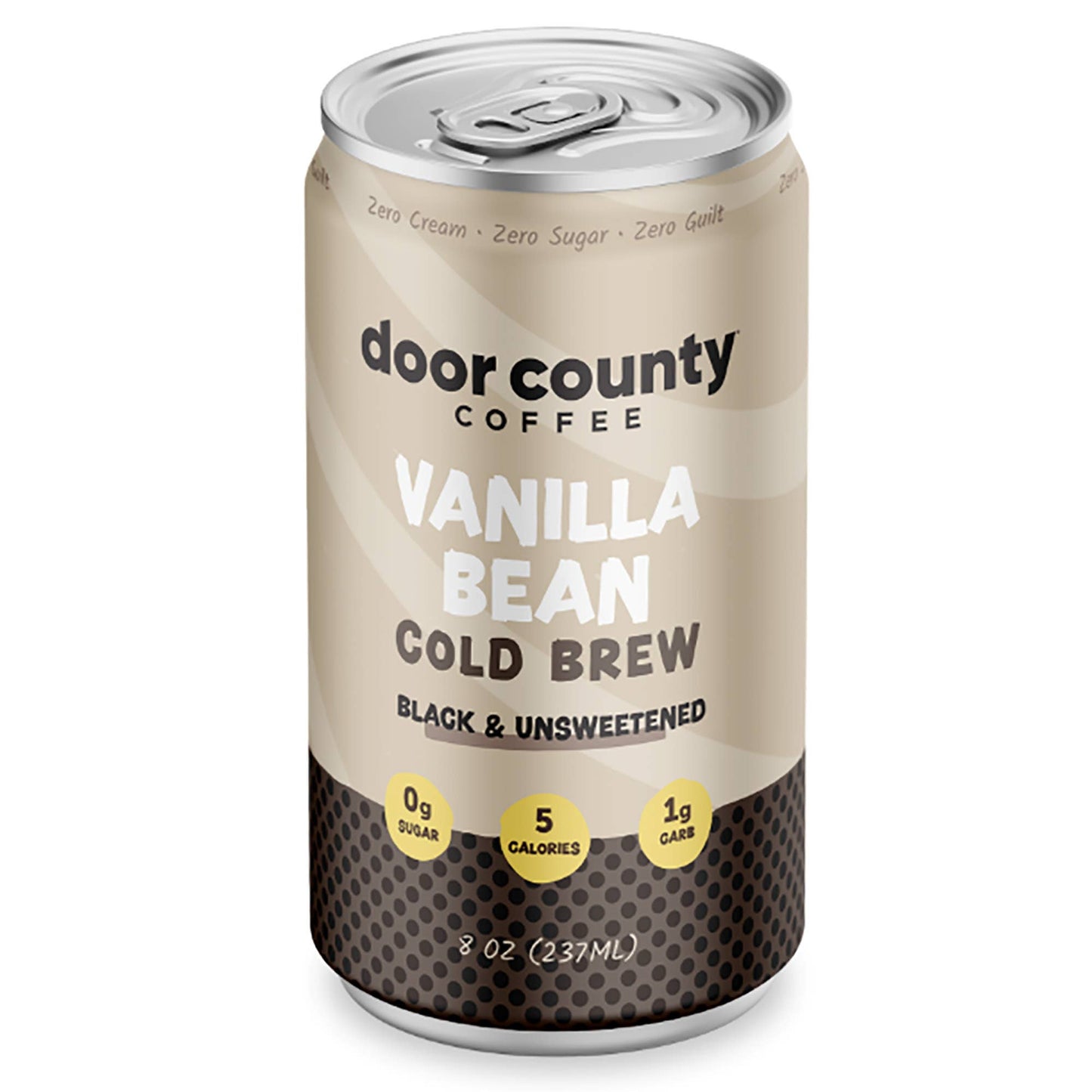Door County Coffee - Vanilla Bean - Canned Cold Brew