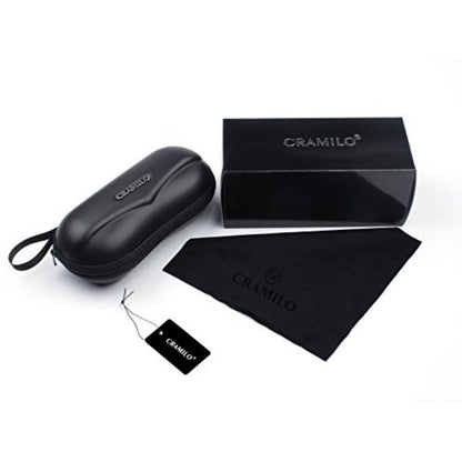 Cramilo Eyewear - Retro Square Flat Top Tinted Fashion Sunglasses