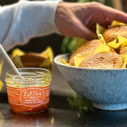 Eat This Yum -   Orange Saffron Cardamom Marmalade