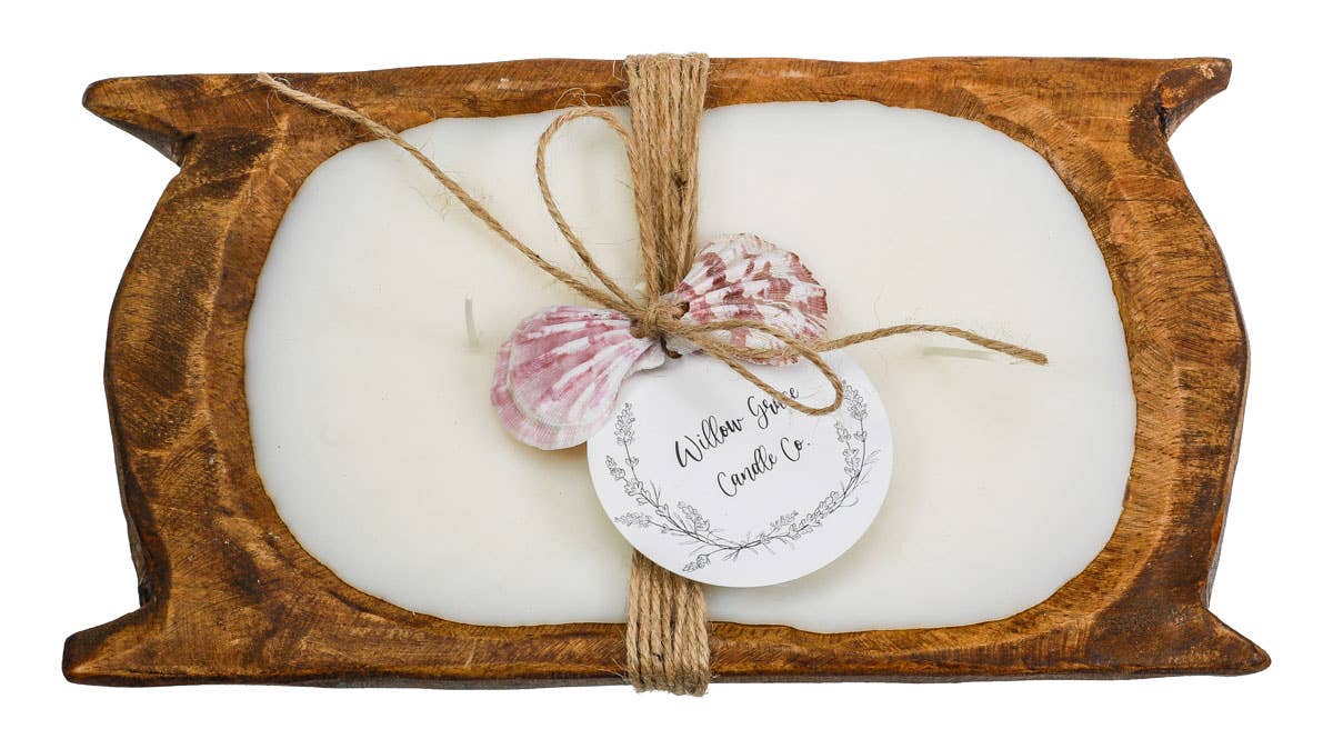 WGC102 Willow Grace Candle Co - Handled Petite Dough Candle
