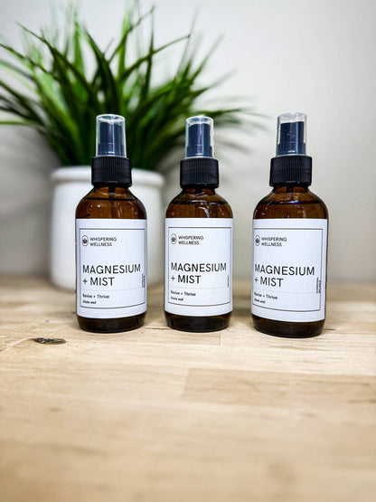 Whispering Wellness Co. - Calming Magnesium Mist- Sleep, Calm, Anxiety, Pain Relief