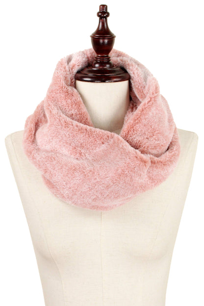 Fennco Styles - Faux Fur Ultra Soft Infinity Scarf