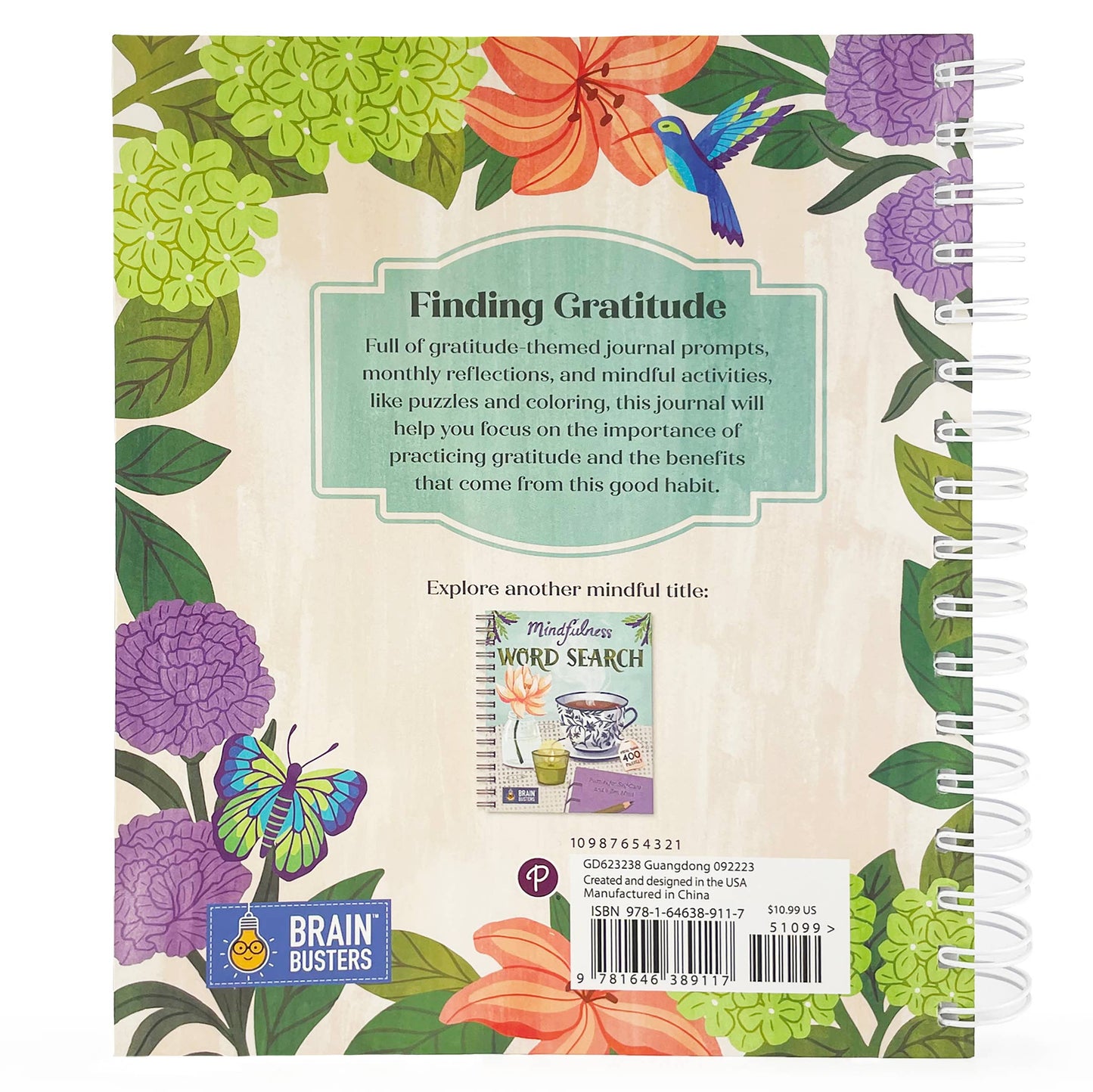 Cottage Door Press - Gratitude Puzzle Journal (Mindfulness Activity Book)