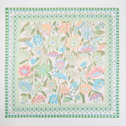 Anarchy Street - Assorted Flower Print Square Bandana Scarf