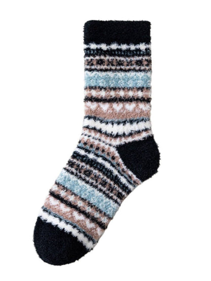 Funkyrel® Atzbranding Limited - Rufia - Cozy Fleece Thick Mid-Calf Socks