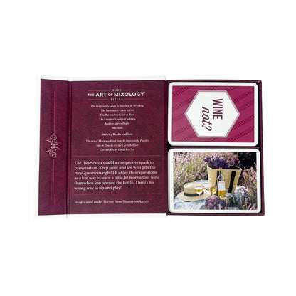Cottage Door Press - The Art of Mixology Wine Trivia Cards