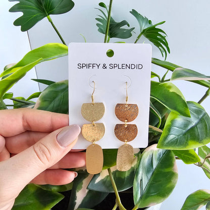 Spiffy & Splendid - Elizabeth Earrings - Gold // Jewelry, Gifts