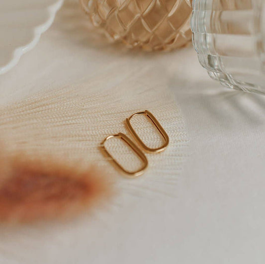 Mauve Jewelry Co. - Avery Gold Hoops