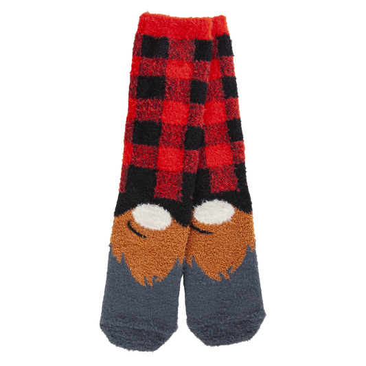 World's Softest® Socks - Cozy Crew Gnome Lumber