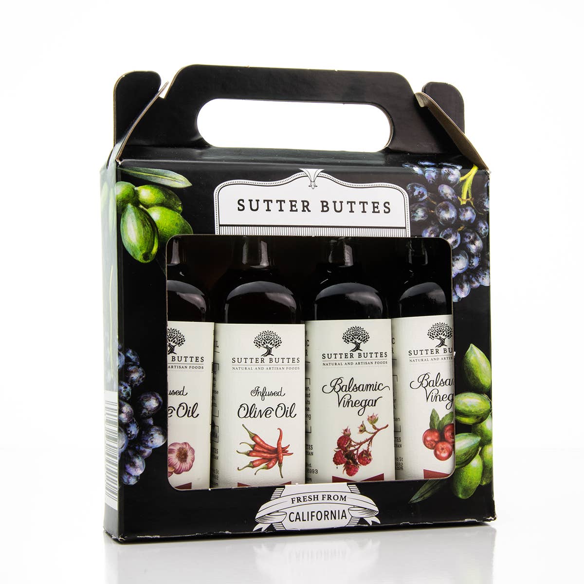 Sutter Buttes - Mini Sampler Gift Set – 2oz. Olive Oils & Balsamics