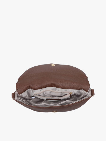 Jen & Co. - Alessandra Foldover Crescent Crossbody | M2896