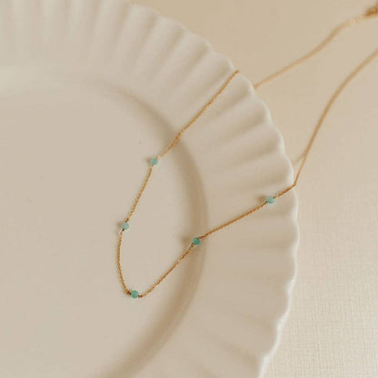 Mauve Jewelry Co. - Malibu Necklace in Turquoise