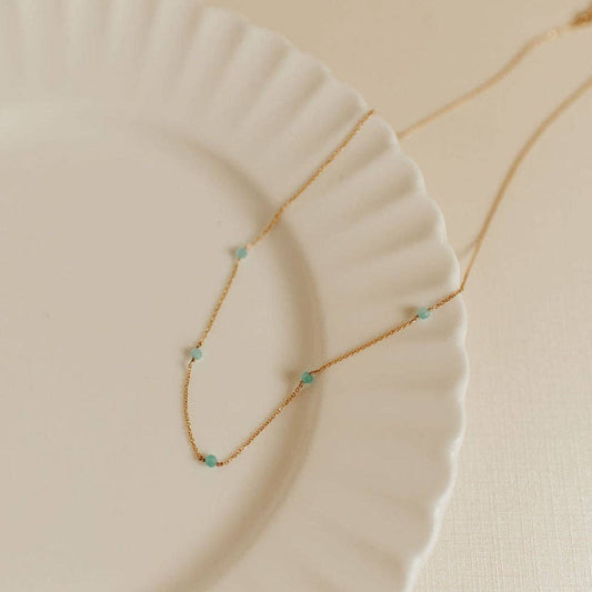 Mauve Jewelry Co. - Malibu Necklace in Turquoise