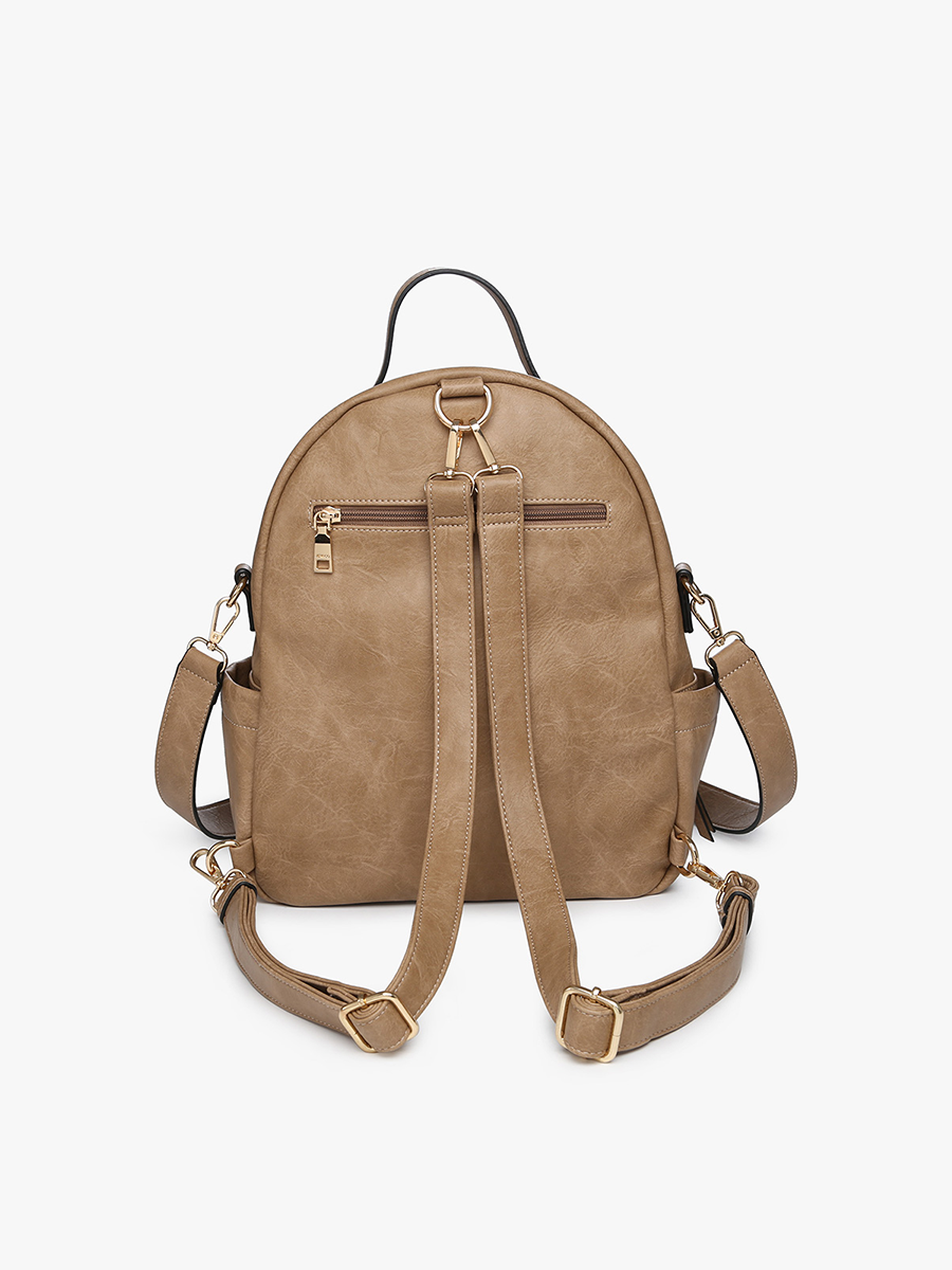 Jen & Co. - BP2280 Lillia Convertible Backpack w/ Long Strap