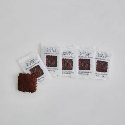 Rustic Bakery - Single Serve - Chocolate Cacao Nib Shortbread Cookies