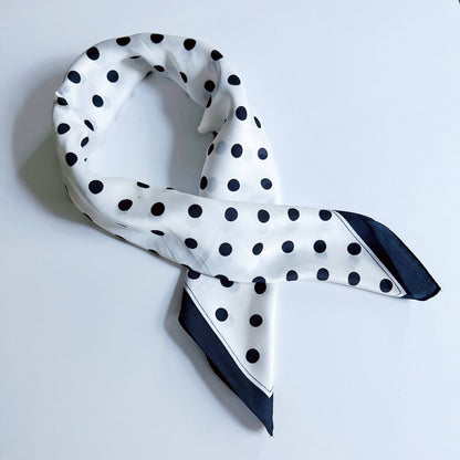 Ellison+Young - Silky Muse Satin Square Scarf - Chic Silky Scarf For Hair, Neck, Or Bag Styling