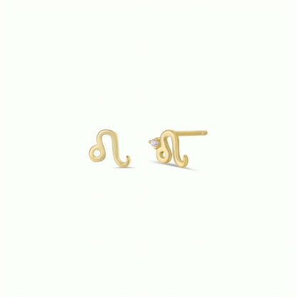 JaxKelly - Zodiac Gold Earrings - Capricorn