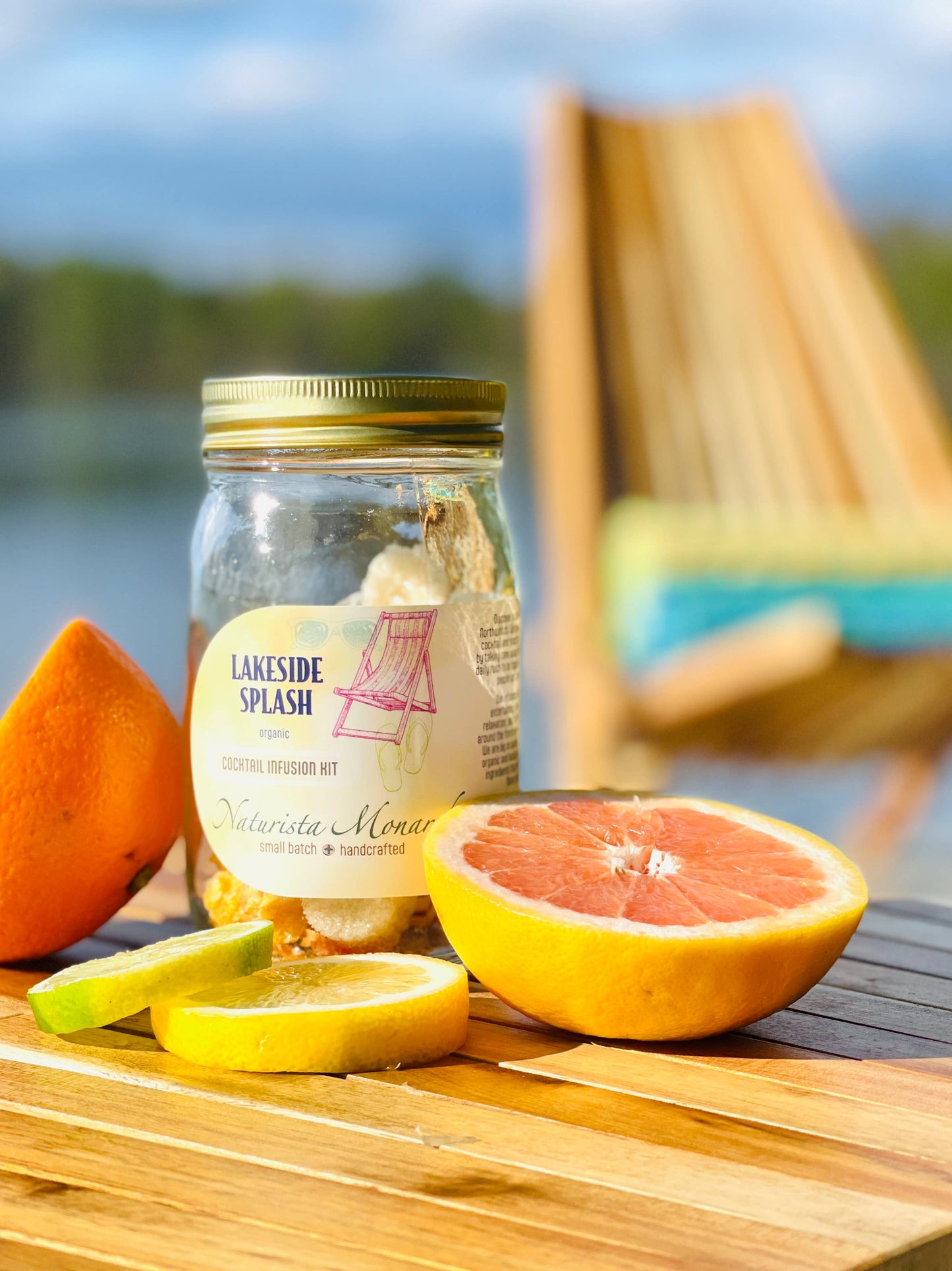 Naturista Monarch - Lakeside Splash - Cocktail Infusion Kit - Organic