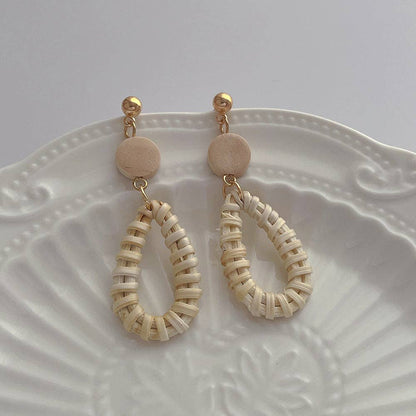 Dipped Shop - Vintage Geometrical Vacation Drop Earrings DPJE1715