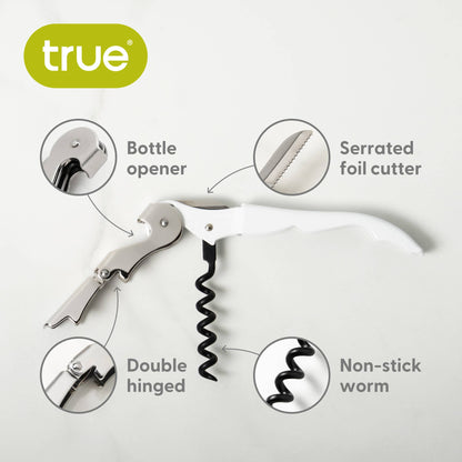 TRUE - Truetap Double-Hinged Corkscrew - ASST COLORS