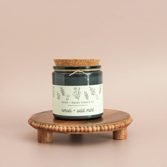 Aster + Indigo Candle Co. - Neroli + Wild Mint | Spring + Summer | Candle