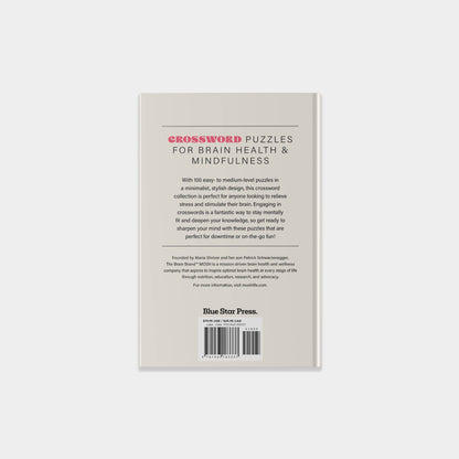 Blue Star Press - 100 Stress-Relieving Crossword Puzzles to Sharpen Your Mind