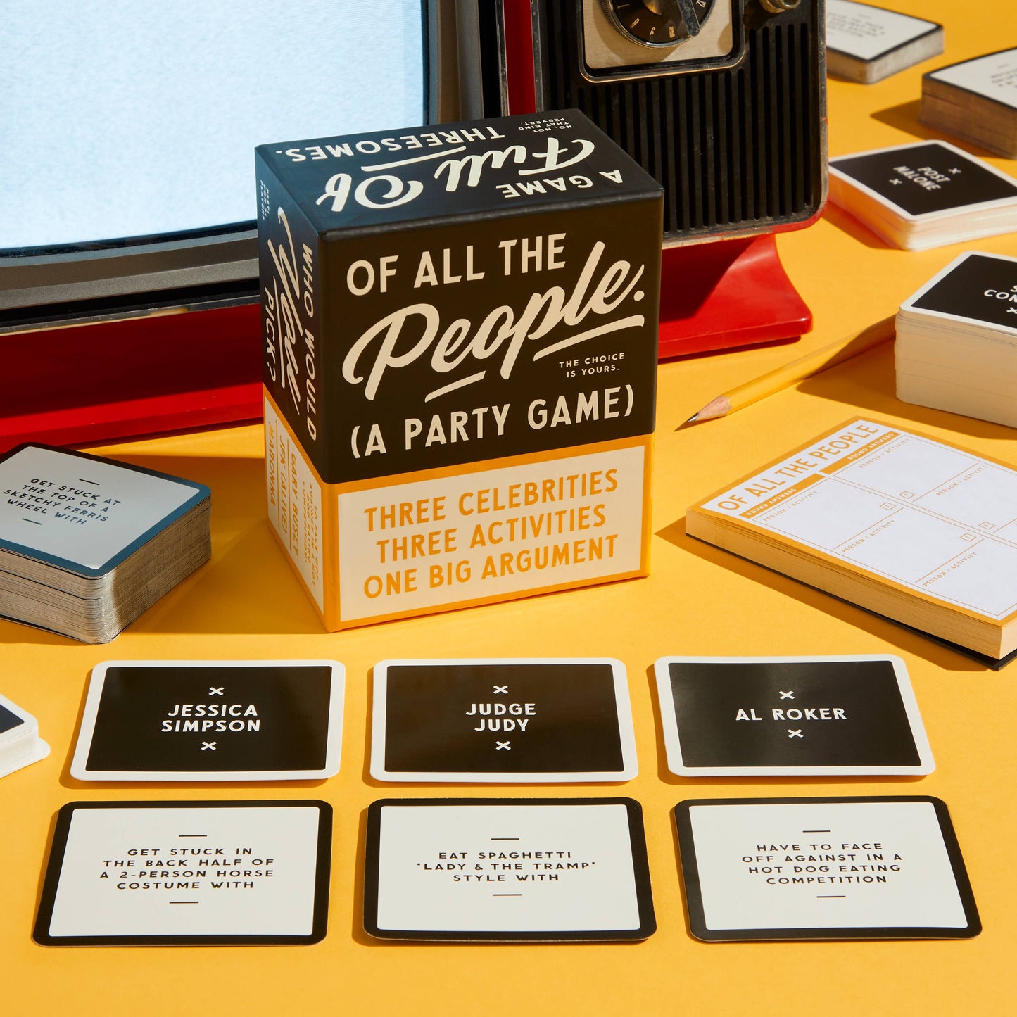 Chronicle Books - Brass Monkey Of All The People Social Game
