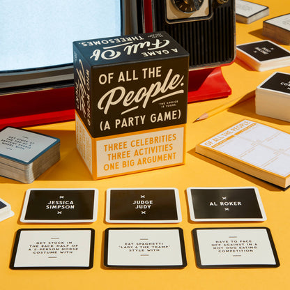 Chronicle Books - Brass Monkey Of All The People Social Game