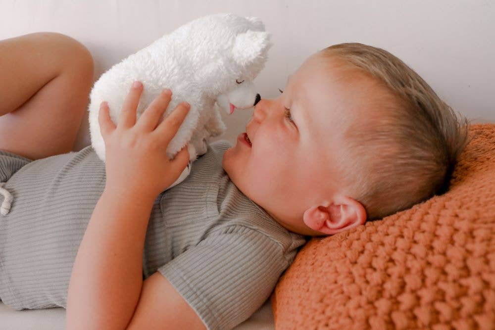 Lucy Darling - Little Bear Snowy Baby Stuffed Animal