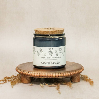 AI110 Aster + Indigo Candle Co. - Harvest Bourbon | Fall Candle