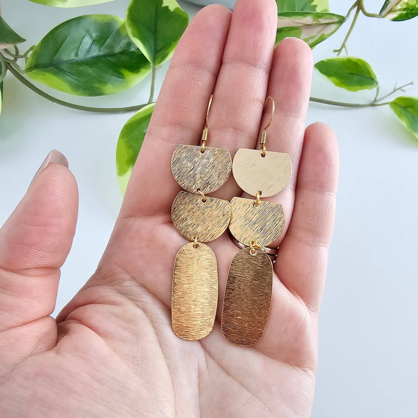 Spiffy & Splendid - Elizabeth Earrings - Gold // Jewelry, Gifts