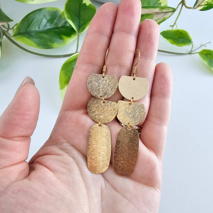 Spiffy & Splendid - Elizabeth Earrings - Gold // Jewelry, Gifts