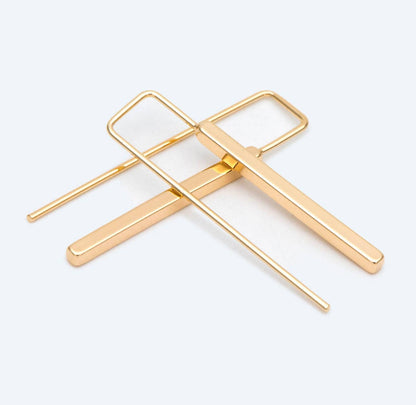 Bella Rey jewelry - The Ellie gold plated earrings