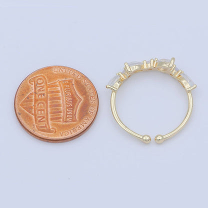 Aim Eternal - Dainty Marquise Ring, Minimalist Jewelry, CZ ring, stackable