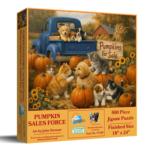 SunsOut - 5495 Pumpkin Sales Force 500 pc Puzzle